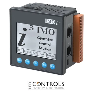 I3BX12Y/10D03-SEHF IMO i3BX  PLC/HMI/IO (PID, Axis) 12 DI, 6 RO, 4 AI