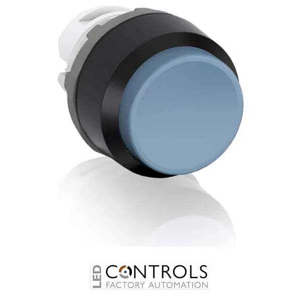 abb maintained blue non-illuminated extended push button 22mm mp4-10l