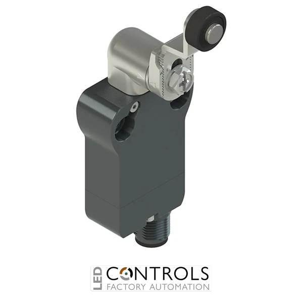NB B112KD-SMK Pizzato Modular prewired switch with adjustable shaped metal revolving lever diam. 14 roller