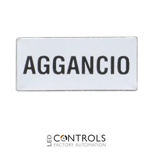 8LM2TAI210 - """LABEL """"AGGANCIO"""""""