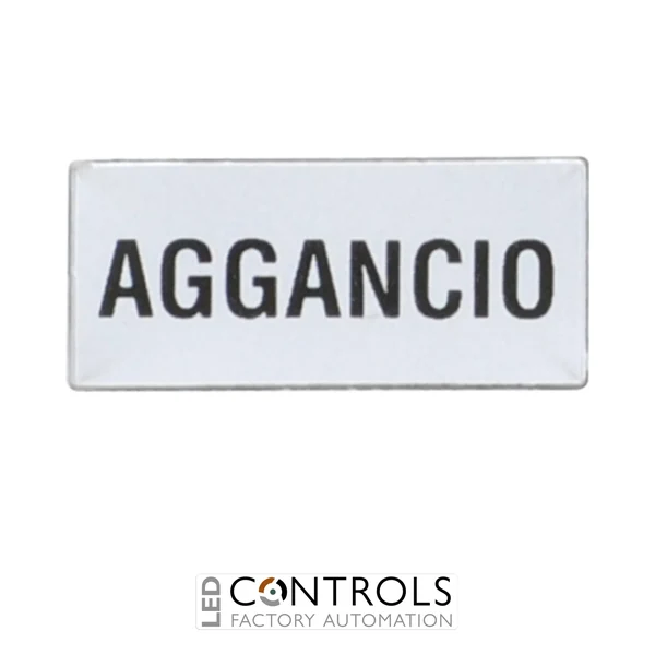 8LM2TAI210 - """LABEL """"AGGANCIO"""""""