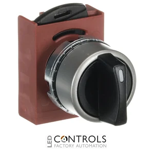 1SFA184120R9006 ABB P9MSMI0N Black 2-Position Selector Switch - image 3