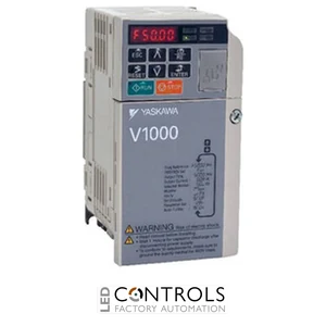 CIMR-VC4A0001BAA Yaskawa Inverter V1000, 400 V, VT: 1,2 A / 0,4 kW, CT: 1,2 A / 0,2 kW, IP20