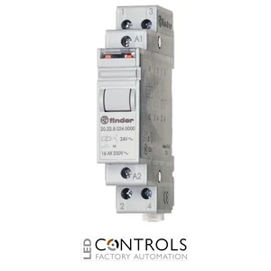20.22.8.230.4000 Finder step relay 2 phase switch 2NO 230V