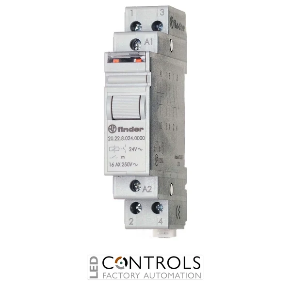 20.22.8.012.0000 Finder step relay 2 phase switch 2NO 12V