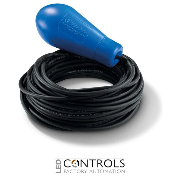 72.B1.1.000.2001 Finder 72 Series IP68 20m Black water and industrial wastewater Float Switch