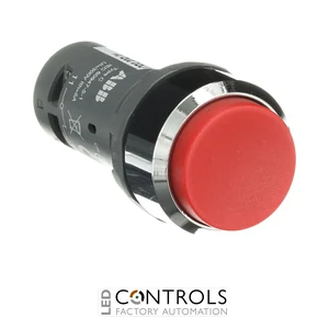 1SFA619102R3041 ABB CP3-30R-01 Red Compact Momentary Pushbutton 1 NC - image 3