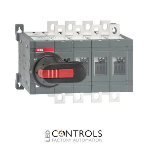 ABB ot160e04cfp 160 amp 4 pole change-over switch