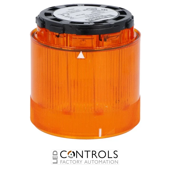 8LT7FLE1 - ILLUMINATED UNIT FLASH ORANGE 115VAC