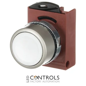 1SFA184007R9005 ABB P9MPNBG White Flush Momentary Pushbutton - image 2
