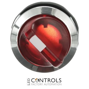 1SFA611201R3101 ABB M2SS2-31R Red Illuminated 2-Position Maintained Selector Switch - image 2