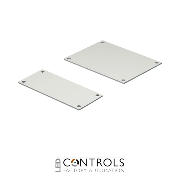 SV9673.192 Rittal Gland plate WH: 63x1525mm for compartment side panel module