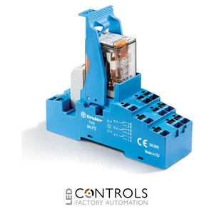 58.P3.8.110.0060SMA Finder 3 CO Contacts 110V AC Modular Interface Relay with Green LED + varistor Indication