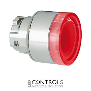 8LM2TBL104 - RED ILLUMINATED FLUSH BUTTON ACTUATOR