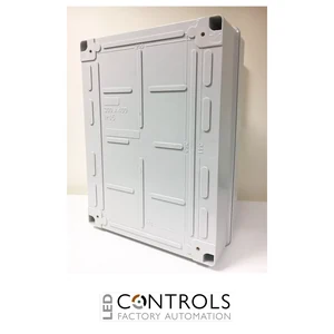 TEM IP65 Lockable Electrical Enclosure Plastic Backplate 400x300x170mm