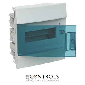1SLM004100A1202 ABB MISTRAL41F 41A08X12 IP41 Flush-Mounted Enclosure 8 Module Transparent Door - image 3