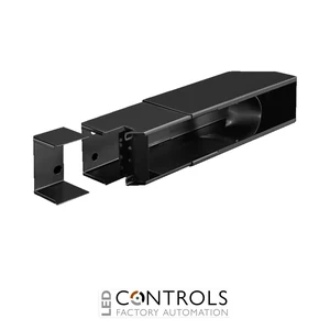 SK3301.392 Rittal Air duct For side air flow H: 2 U depth-variable 275 - 418mm