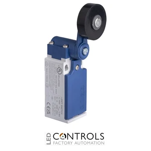 EMAS L5K13MEL124 EMAS L5 SERIES LIMIT SW. SNAP ACTION 1NC+1NO SHORT RUBBER ROLLER