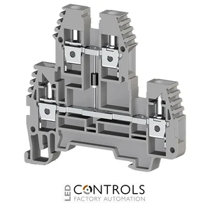 ERD2.5DGREY IMO Screw Clamp Terminal 2.5mm, 300V, 20A, Double Deck