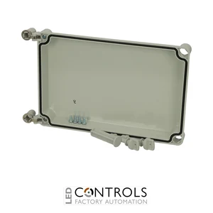 3630146 Fibox EKJ 30-G-FSH19 cover Hinged cover, Polycarbonate Grey