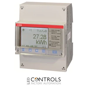 2CMA100242R1000 ABB A42 113-100 Single-Phase CT Energy Meter M-Bus