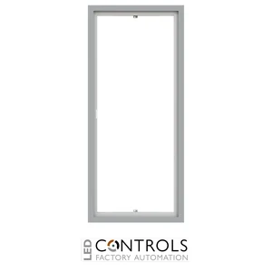 2CPX031797R9999 ABB BL650D Brushed Aluminium Stainless Steel Finish Design Frame 5 Row UK600