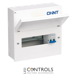 nx3-10ms chint 8 available ways with 100a main switch metal consumer unit