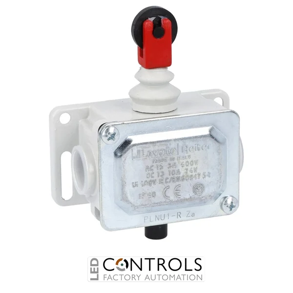 PLNU1R - TOP ROLLER PUSH LIMIT SWITCH PLNU1R 1NO+