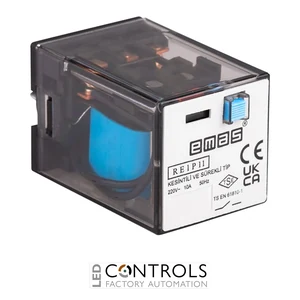 EMAS RE1P11DC012 EMAS RELAY 11 PIN 12 V DC