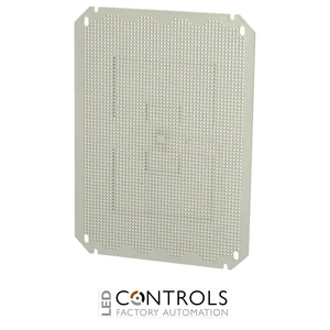 4850072 Fibox NEO MPI 4232 Multiperforated plastic mounting plate -