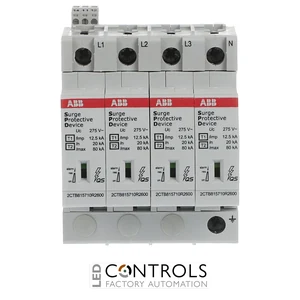 2CTB815710R1100 ABB OVR T1-T2 4L 12.5-275s P TS QS Type 1 + Type 2 Surge Protective Device
