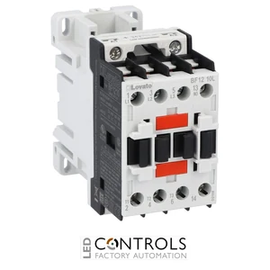 BF1210L024 - 3P CONTACTOR 1N0 12A AC3 24VDC LOW C.