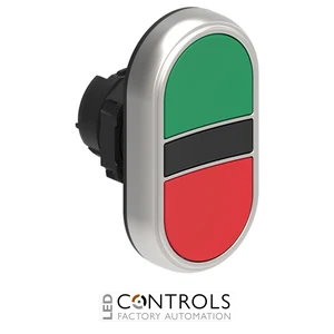 LOVATO LPCB7113 G/R DOUBLE-TOUCH FLUSH BUTTON ACTUATOR
