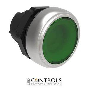 LOVATO LPCBL103 GREEN ILLUMINATED FLUSH PUSH-BUTTON
