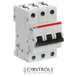 S203M-C2 Miniature Circuit Breaker - 3P - C - 2 A - image 2