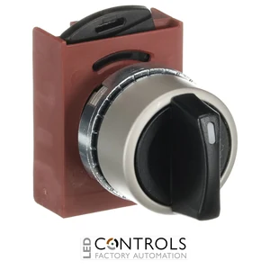1SFA184320R9006 ABB P9MSMZ3N Black 3-Position Selector Switch - image 3