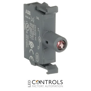 1SFA611621R1091 ABB MLBL-09R 415 V Red LED Lamp Block - image 3