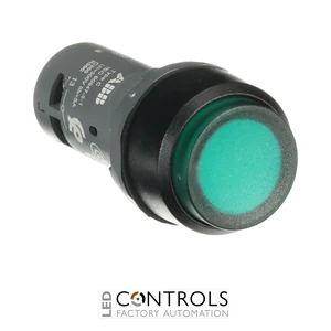 1SFA619102R1112 ABB CP3-11G-10 Compact Illuminated Pushbutton Green Extended 1 NO 24 V AC/DC - image 3