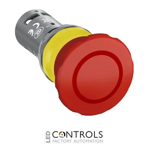 1SFA619551R1051 ABB CE4P-10R-02 Compact 40 mm Pull-Release Emergency Stop 2NC