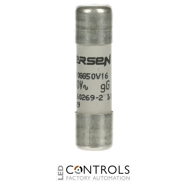 2CSM277543R1801 ABB E9F10GG16 Cylindrical Fuse 16 A 500 V AC 10.3 x 38 mm gG