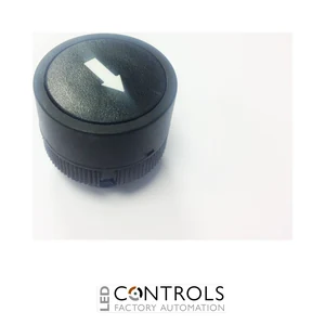 np2-ea/b/a chintblack push button with arrow 22mm