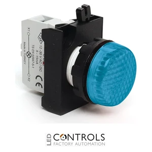 EMAS CP070XM EMAS CP SIGNAL ARMATURE WITH BLUE LED 12 - 30 V AC/DC