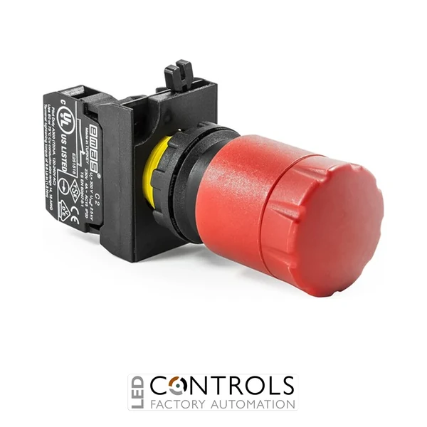EMAS CP200ECN30 EMAS CP EMER. PUSH BUTTON 1NC 30 MM PULL TO RELEASE