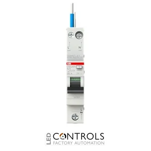 2CSR255151R1205 ABB DSE201 B20 A30 Residual Current Circuit Breaker with Overcurrent Protection DSE201 - 1P+N - 30 mA - 20 A - B - Type A