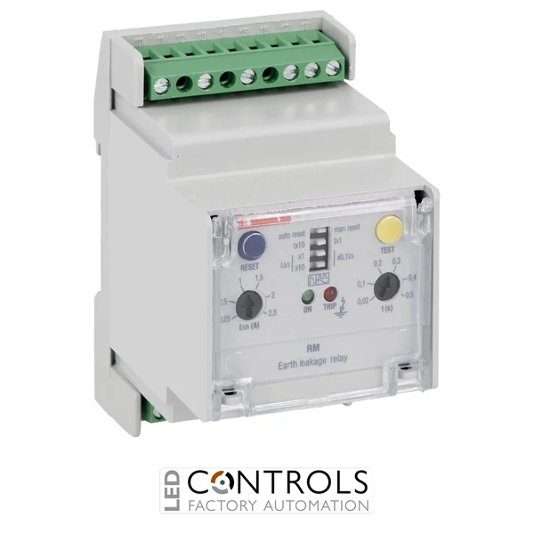 31RM415 - MODULAR EARTH LEAKAGE RELAY RM 110-415VA