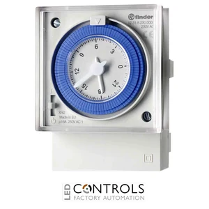 12.31.8.230.0007 Finder Time switch 1pole 16A 230V Weekly