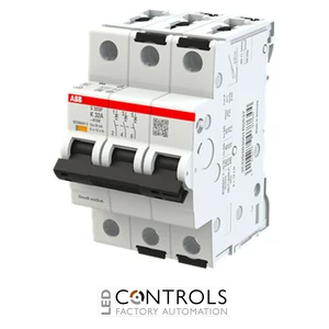 2CDS383001R0537 ABB S303P-K32 Miniature Circuit Breaker - 3P - K - 32 A