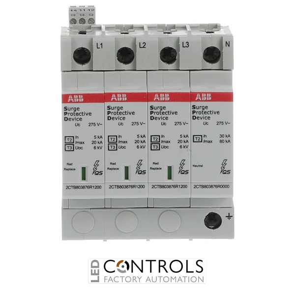 2CTB803973R1600 ABB OVR T2-T3 3N 20-275 P TS QS Type 2+3 Surge Protection Device