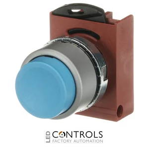 1SFA184016R9004 ABB P9MPNLS P9M Blue Extended Momentary Pushbutton - image 2