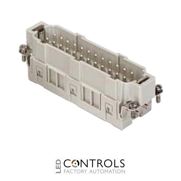 CSEM24 Ilme Male insert 24 pole and earth 16 amp spring Size 104.27